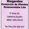 Riagarden-Comércio de Plantas Ornamentais Lda